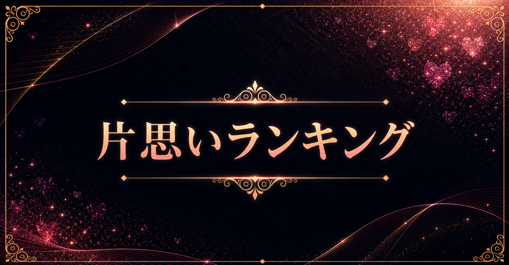 片思い・相手の気持ちランキング